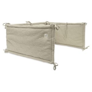 Bedbumper Soft Waves - Olive green