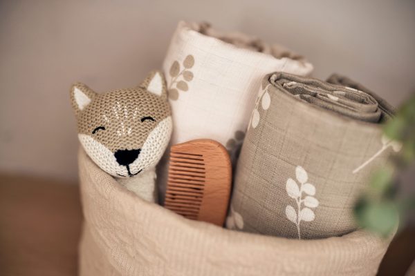 Cloth Muslin 70x70cm - Twig (3pack)