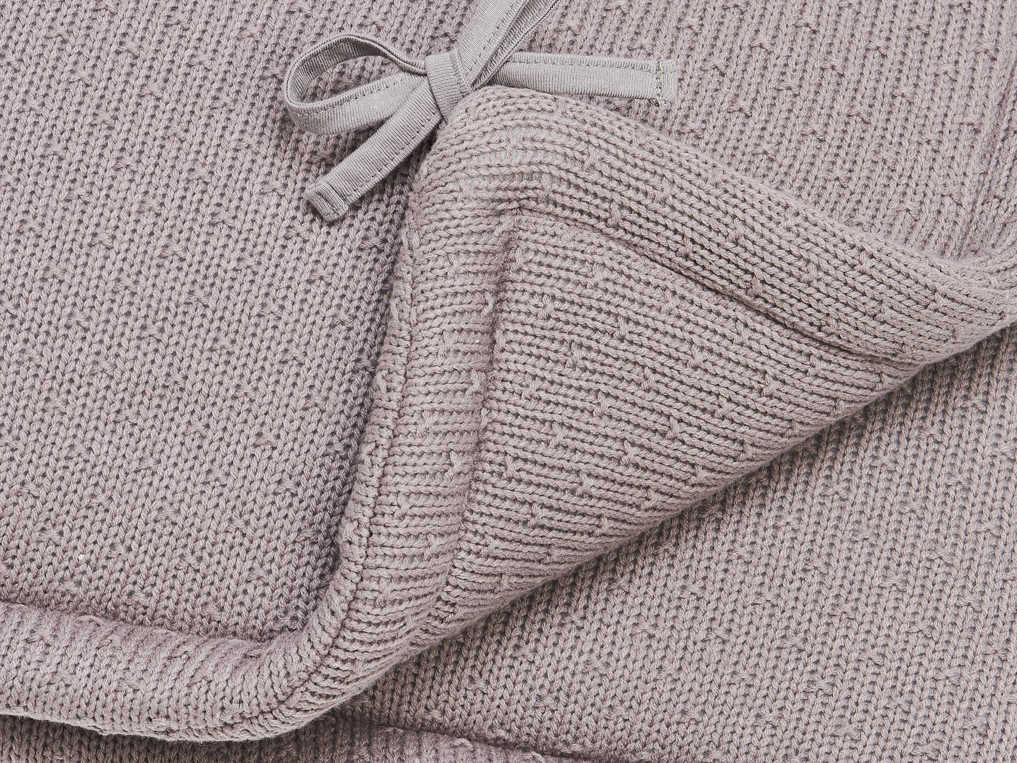 Bedbumper - Bliss Knit Storm Grey - Image 3