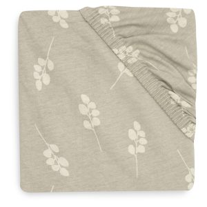 Fitted Sheet 70x140 cm - Twig - Olive green