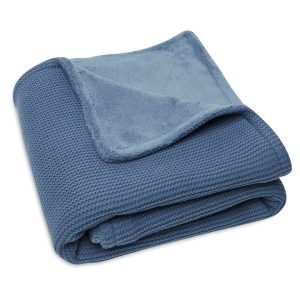 Blanket Cradle Basic Knit/Fleece - Jeans blue
