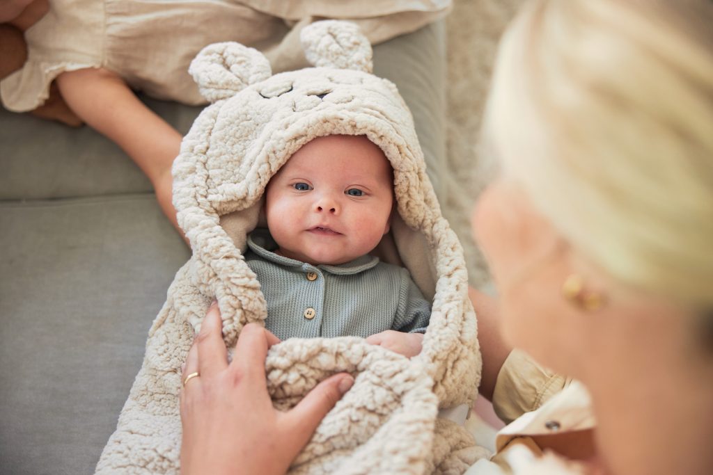 Wrap Blanket - Bunny Nougat