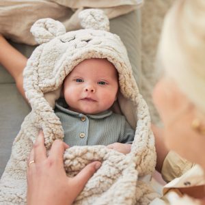Wrap Blanket - Bunny Nougat
