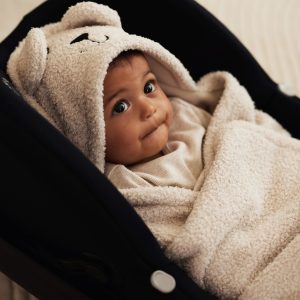 Wrap Blanket - Bear Boucle