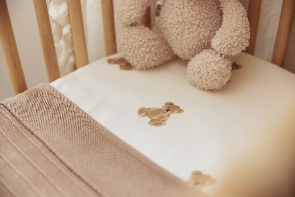 Fitted Sheet 70/75x140/150 cm - Teddy bear