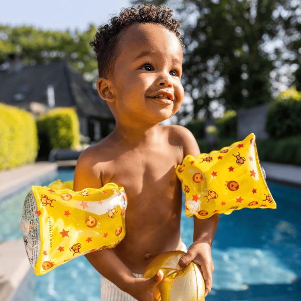 Swimming Armbands 2-6 years - Yellow circus