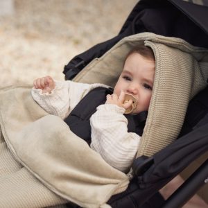 Footmuff - Basic Knit 0+ Olive green