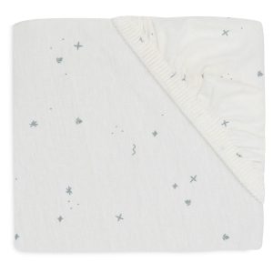Fitted Sheet 70x140 cm - Twinkling - Sea Green