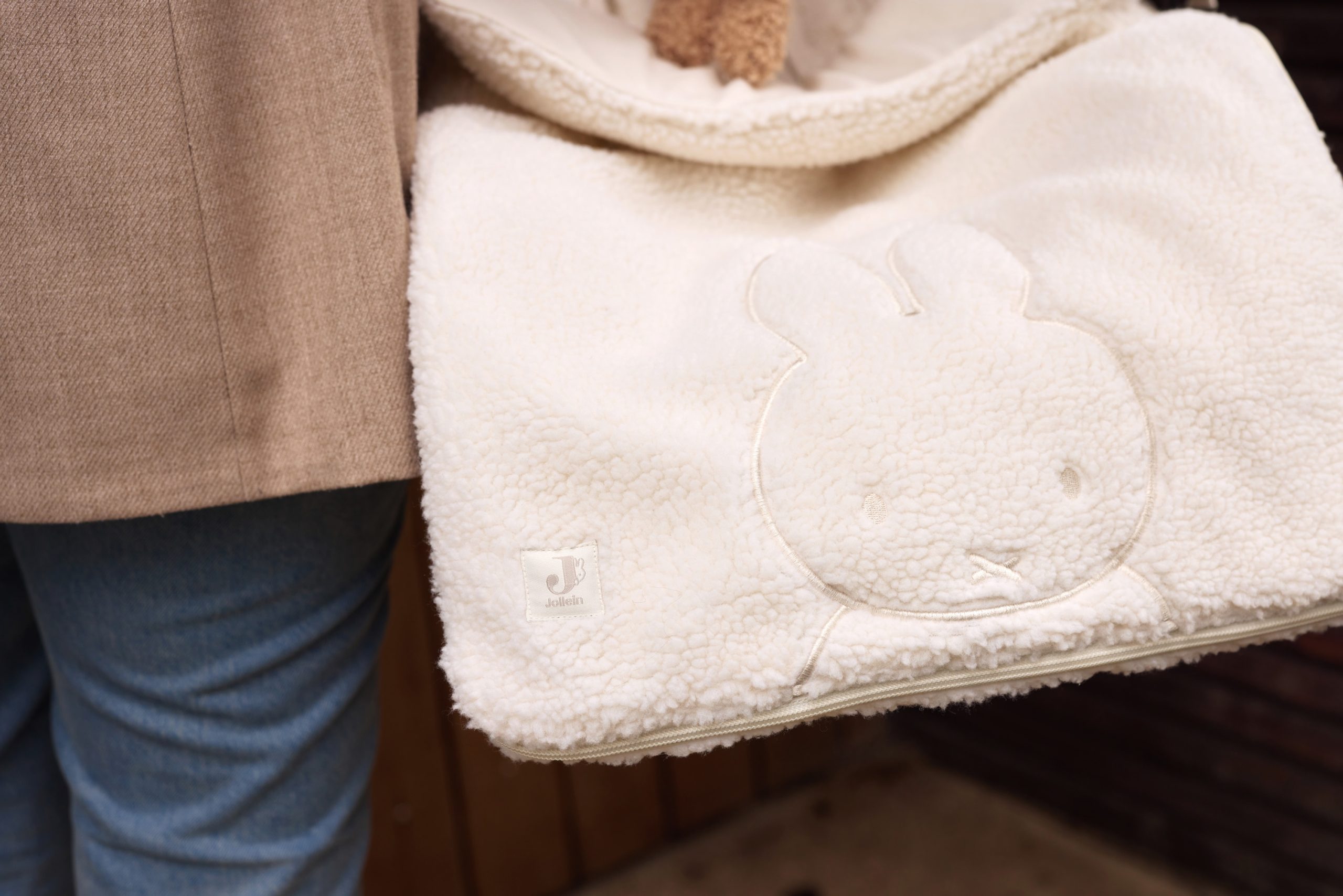 Footmuff - Miffy Teddy Oatmeal 0+