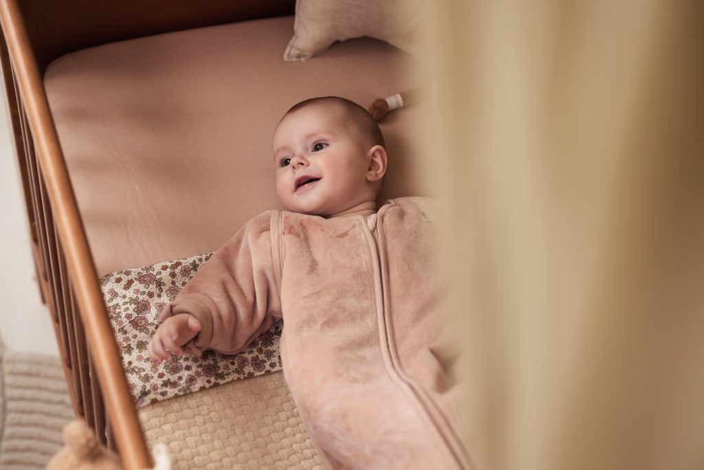 Sleeping Bag with Removable Sleeves - Velvet Wild Rose (6-18M)