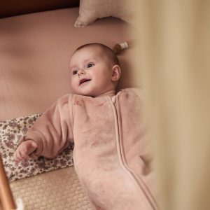 Sleeping Bag with Removable Sleeves - Velvet Wild Rose (6-18M)