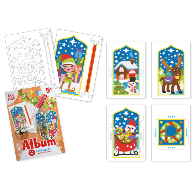 Sabbiarelli Album - 3D Christmas Lantern 5+ - Image 6