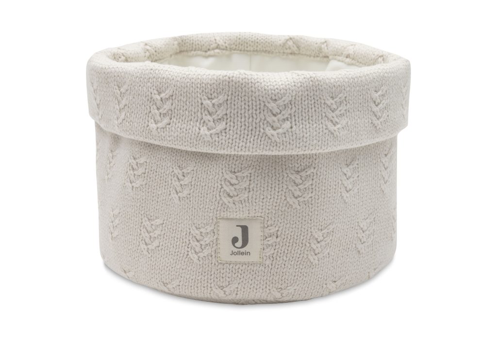 Changing Table Basket - Grain Knit Oatmeal