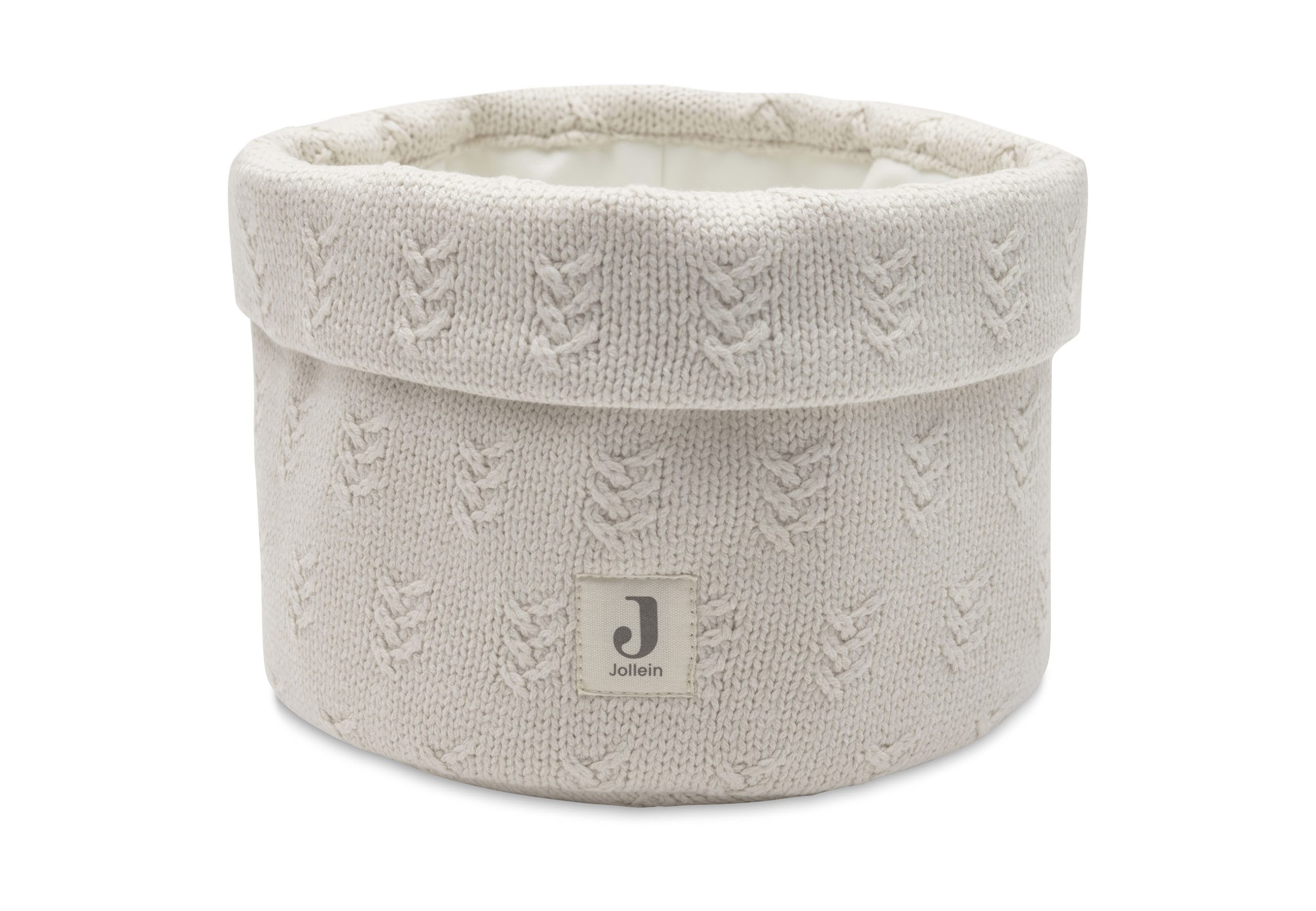 Changing Table Basket - Grain Knit Oatmeal