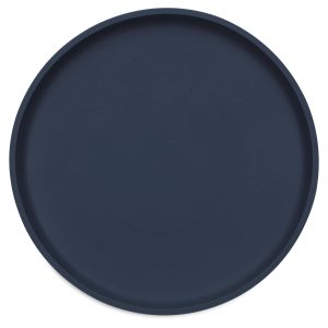 Silicone Suction Plate - Jeans Blue