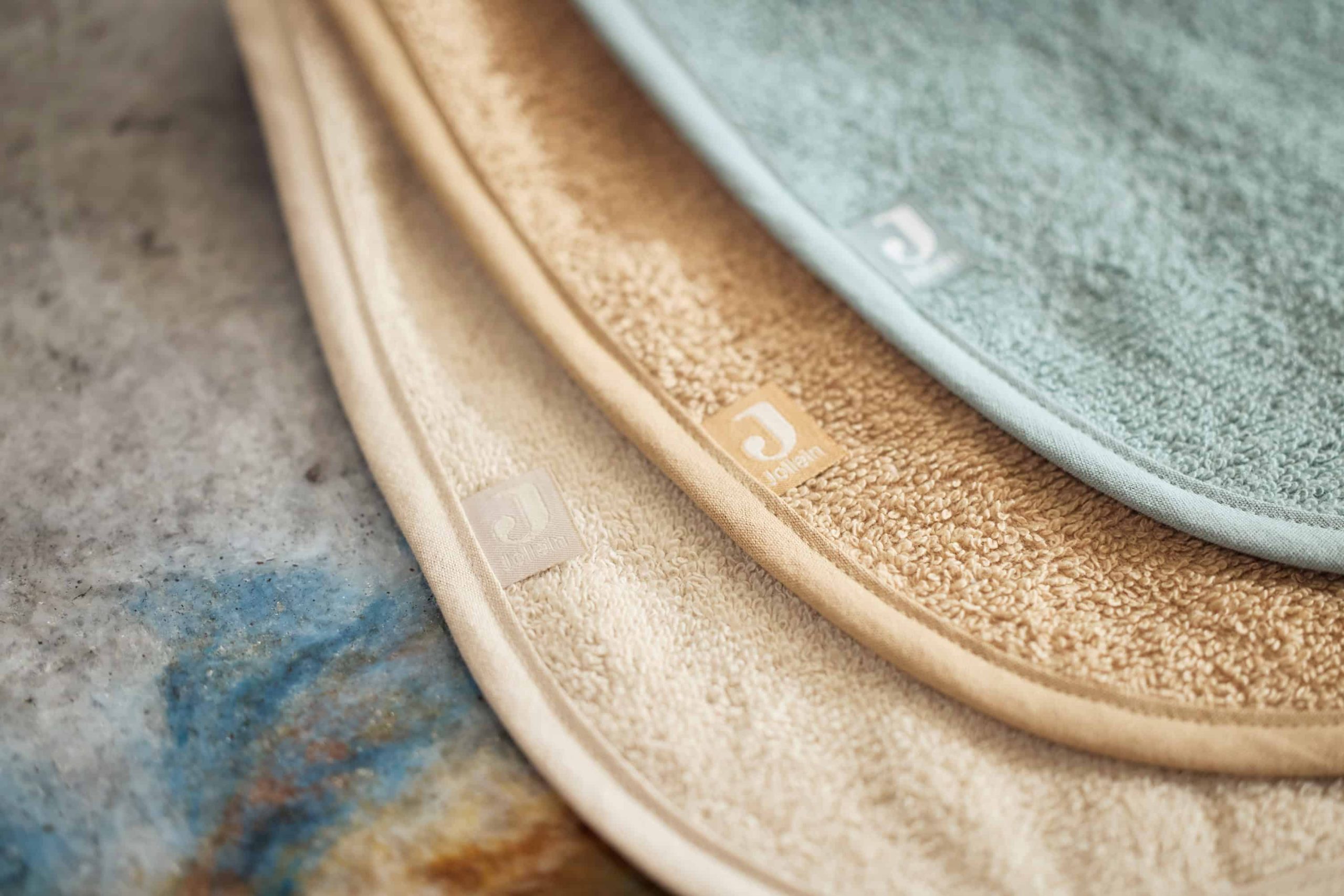 Bib Terry 3pack - Sea Green/Nougat/Biscuit - Image 3