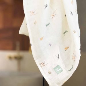 Cloth Muslin 70x70cm - Jungle Jambo (3-pack)