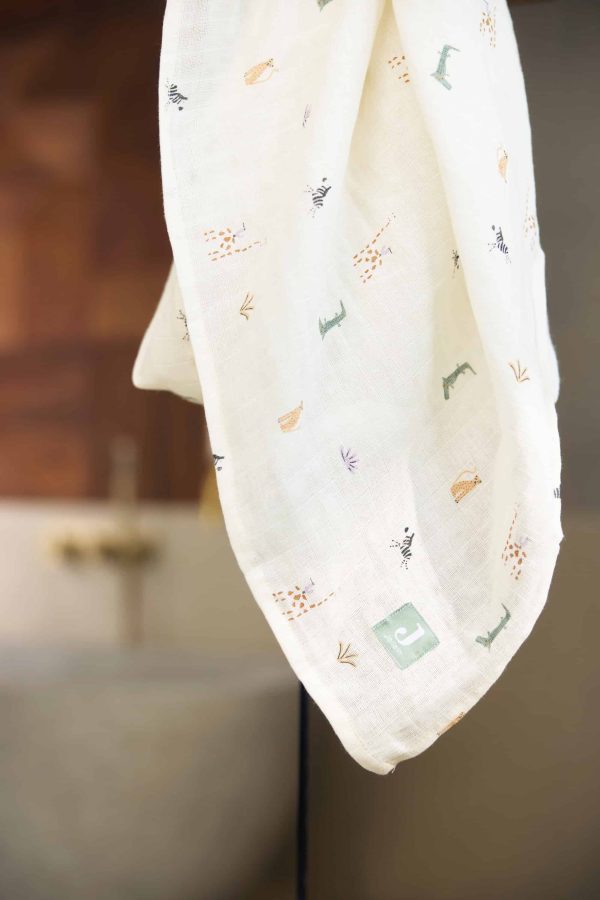 Cloth Muslin 70x70cm - Jungle Jambo (3-pack)
