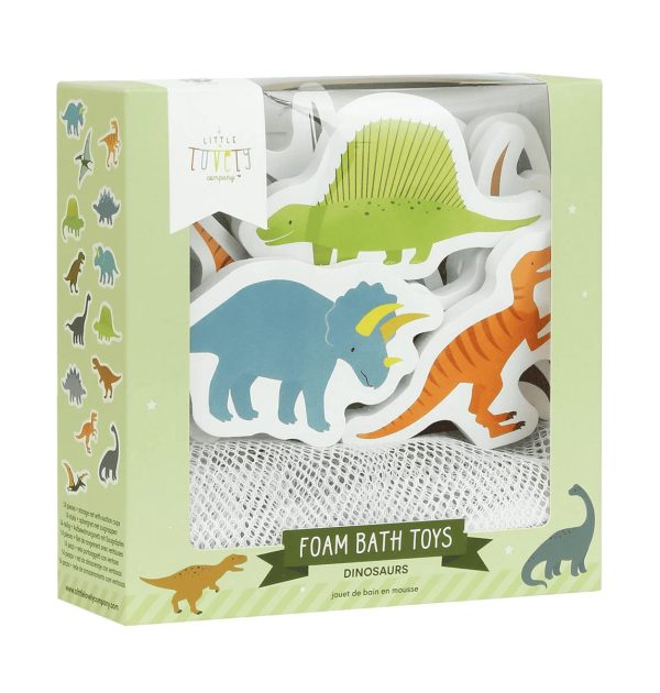 Foam bath toys - Dinosaurs