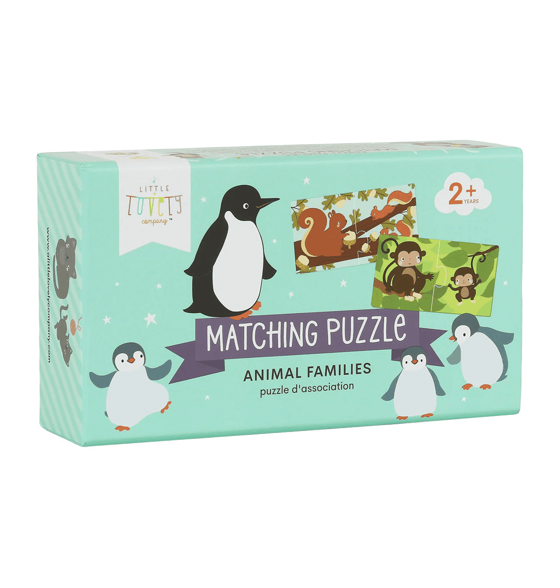 Matching puzzle - Animal families