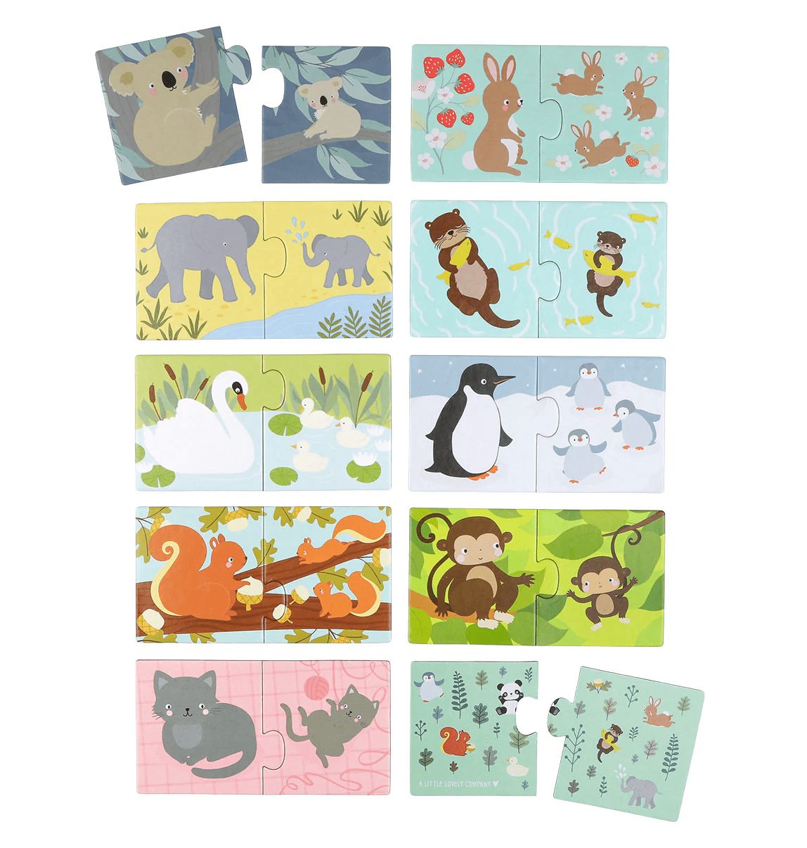 Matching puzzle - Animal families - Image 2