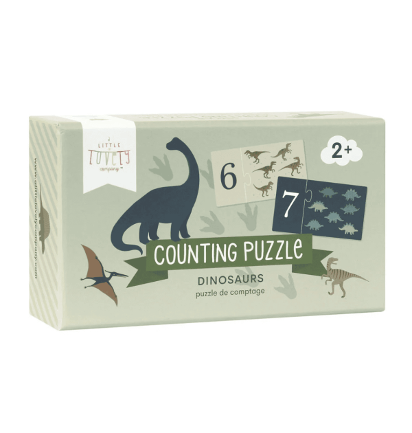 Counting puzzle - Dinosaurs