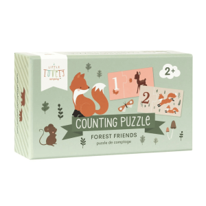 Counting puzzle - Forest friends