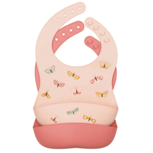 Silicone bibs - Butterflies