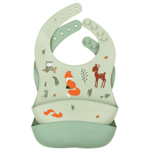 Silicone bibs - Forest Friends
