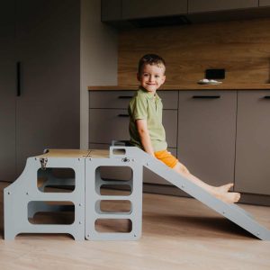 PRE-ORDER - Foldable kitchen tower with slide