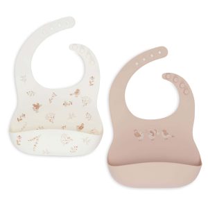 Silicone bibs - Lovely birds
