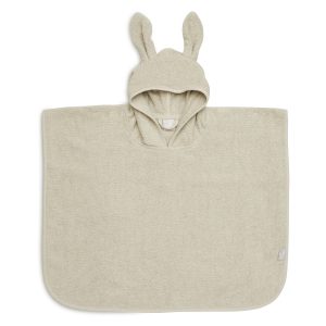 Bunny Ear Bath Poncho - Nougat