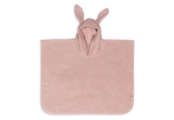 Bunny Ear Bath Poncho - Wild rose