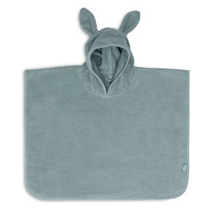 Bunny Ear Bath Poncho - Sea green