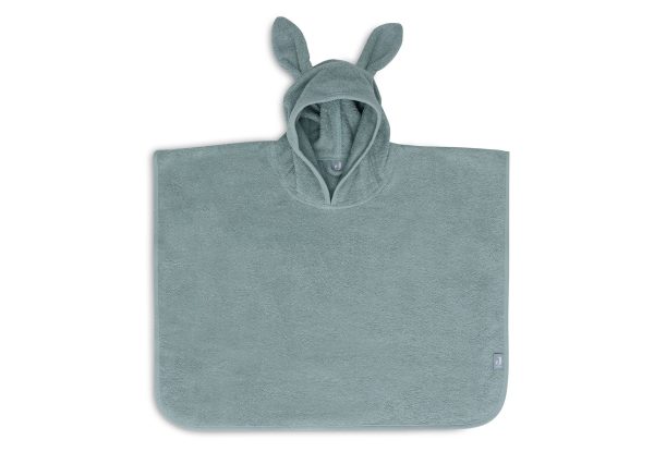 Bunny Ear Bath Poncho - Sea green