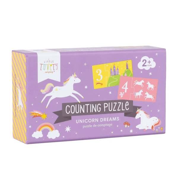 Counting puzzle - Unicorn Dreams