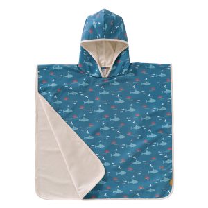 UPF50+ Poncho - Shark