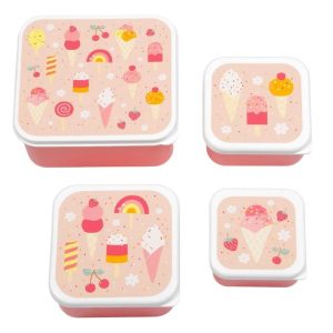Lunch & snack box set - Ice cream
