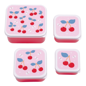 Lunch & snack box set - Cherries