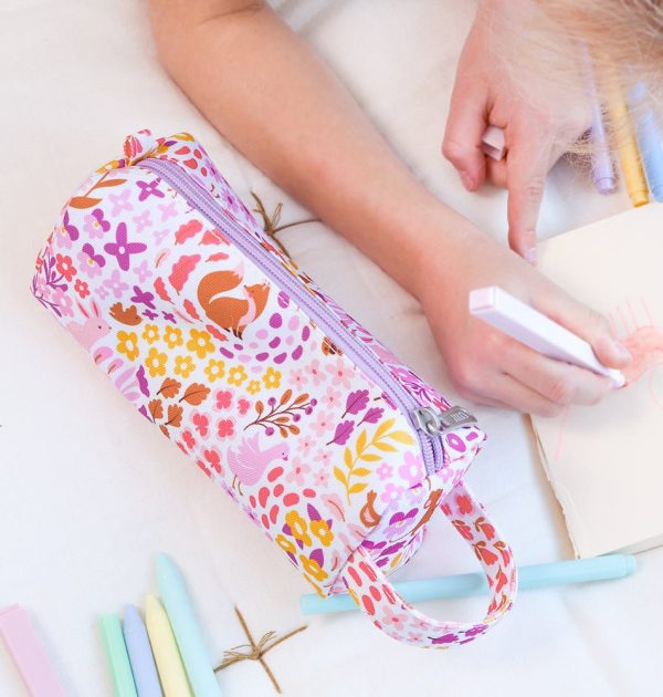 Pencil case - Flower garden