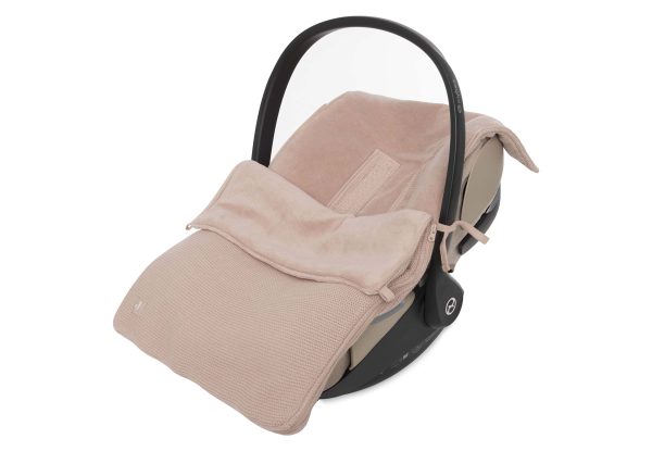 Footmuff - Basic Knit 0+ Wild rose