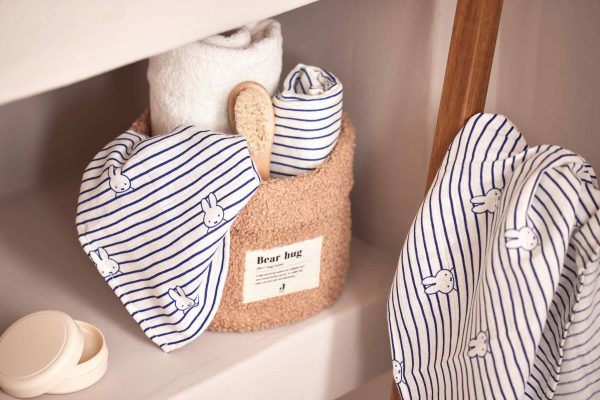 Cloth Muslin 70x70cm - Navy Miffy (3-pack)