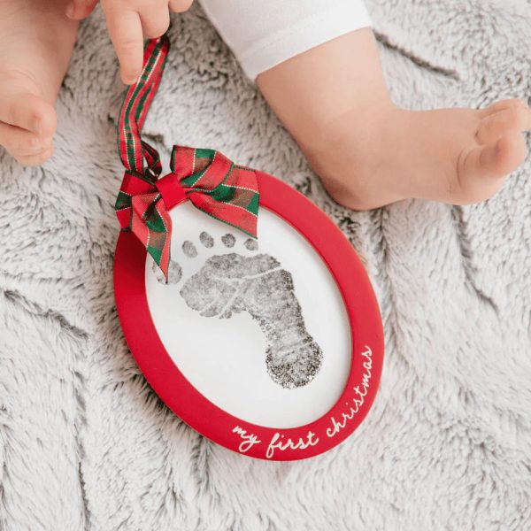 Pearhead Babyprints Photo Ornament - Red