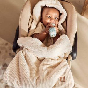 Footmuff - Cloudy Rib 0+ Oatmeal