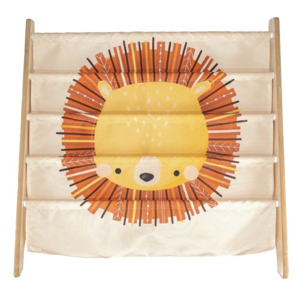 Montessori Book Rack - Chompy The Lion