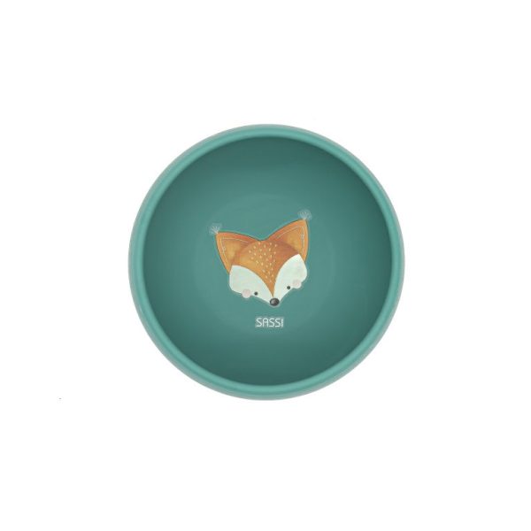 Silicon Suction Bowl - Crunchy The Fox