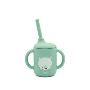 Silicone Straw Cup - Munchy The Bear