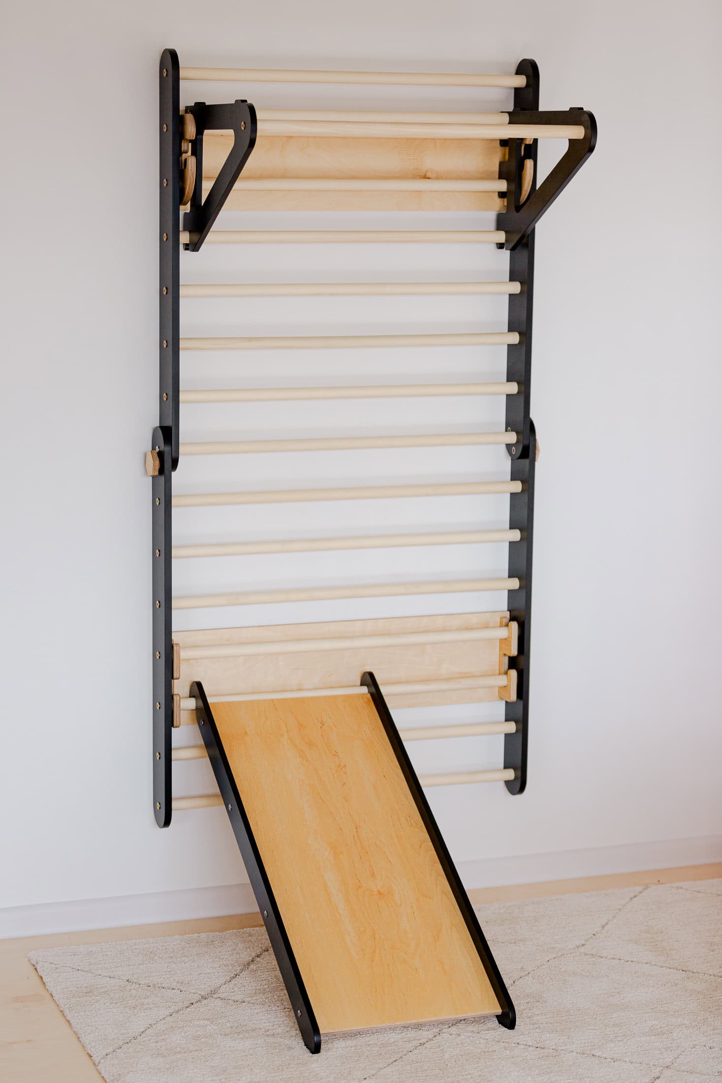PRE-ORDER - Climbing triangle wall set with slide - Image 9