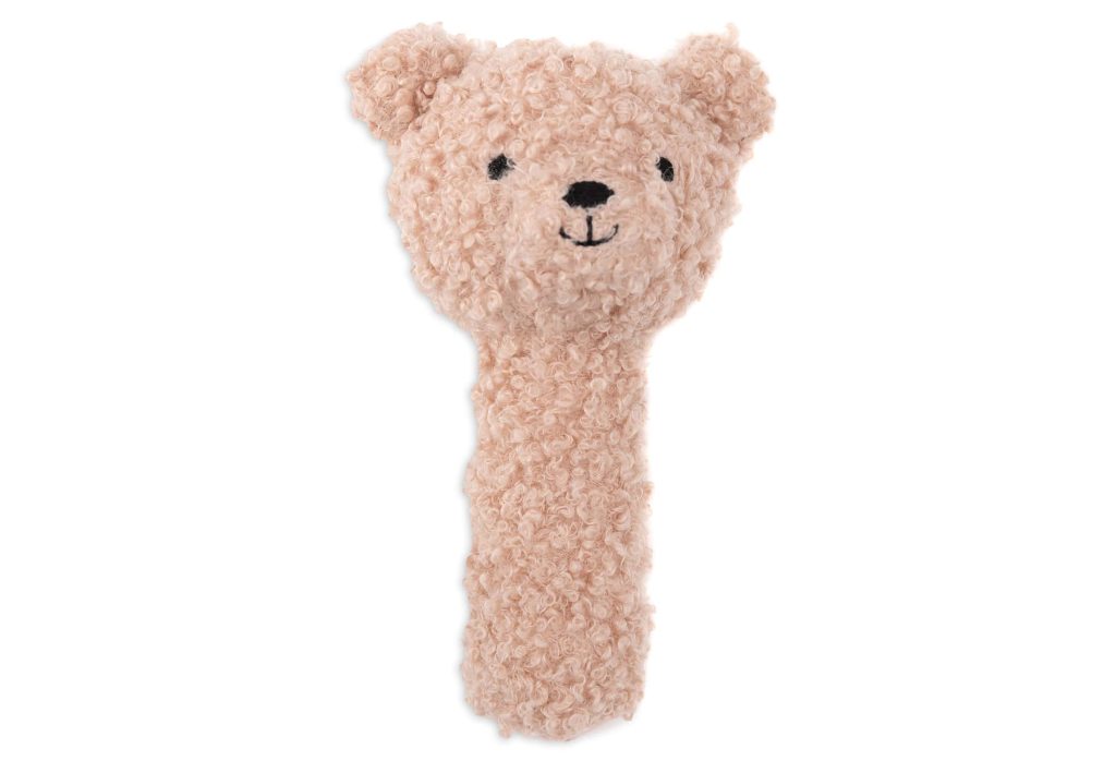 Rattle - Teddy bear Wild rose