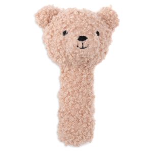 Rattle - Teddy bear Wild rose